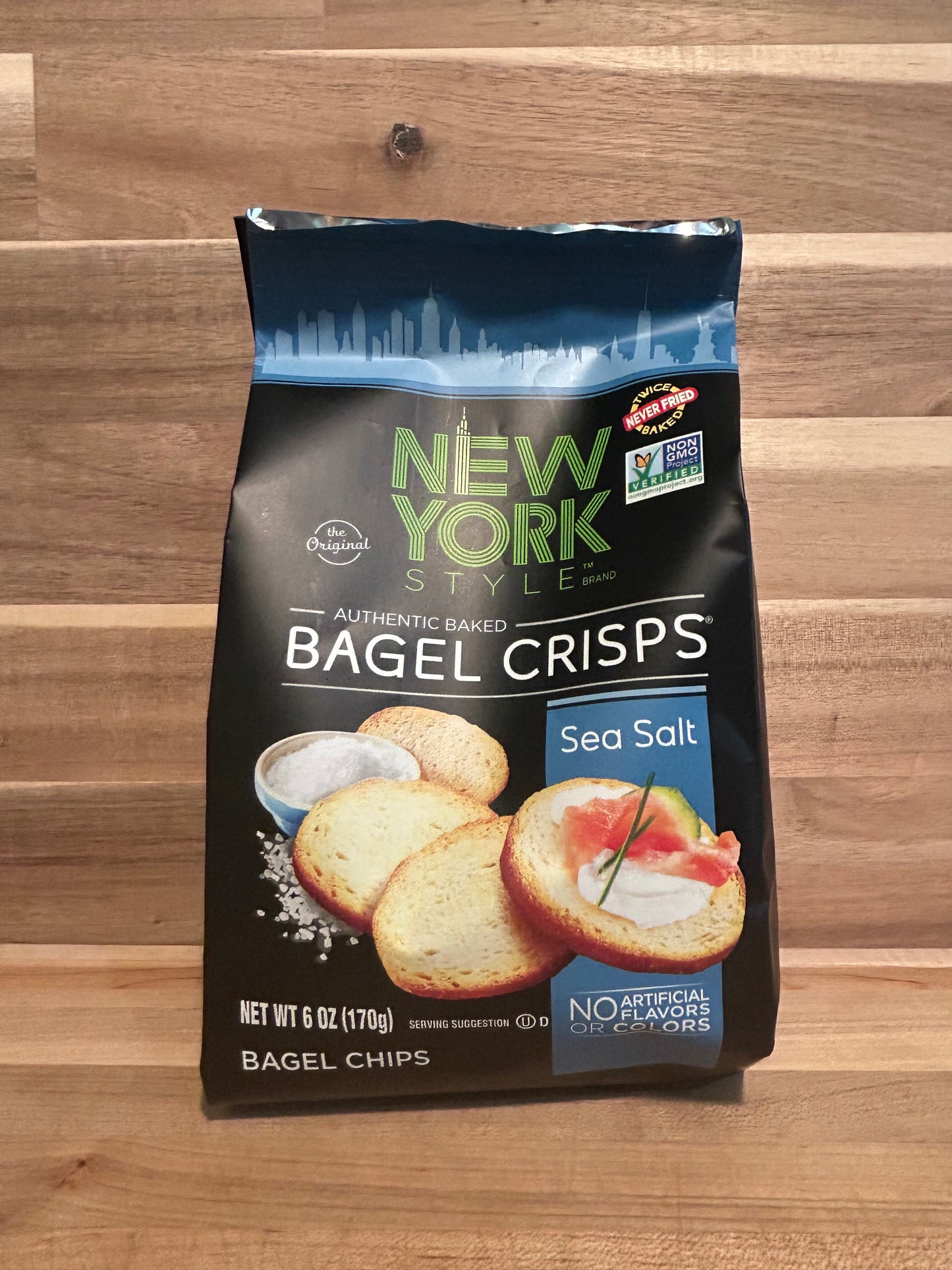 New York Style - Bagel Crisps - Sea Salt