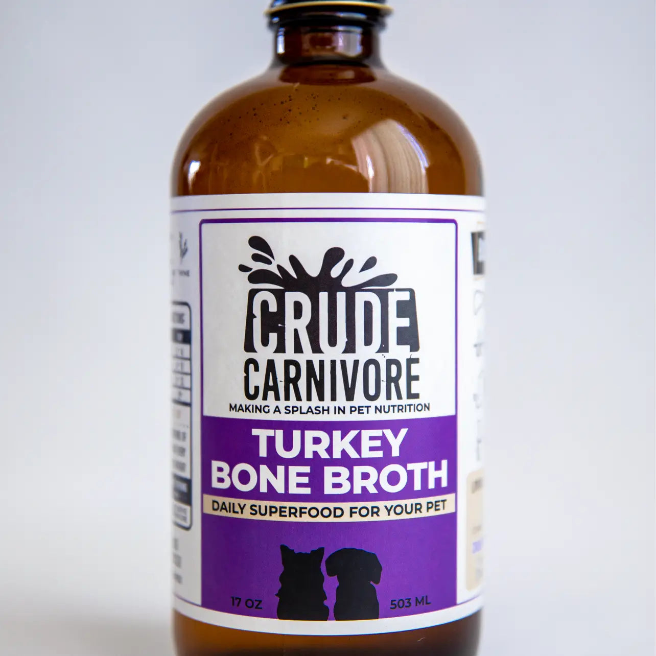 Crude Carnivore Bone Broth- Turkey
