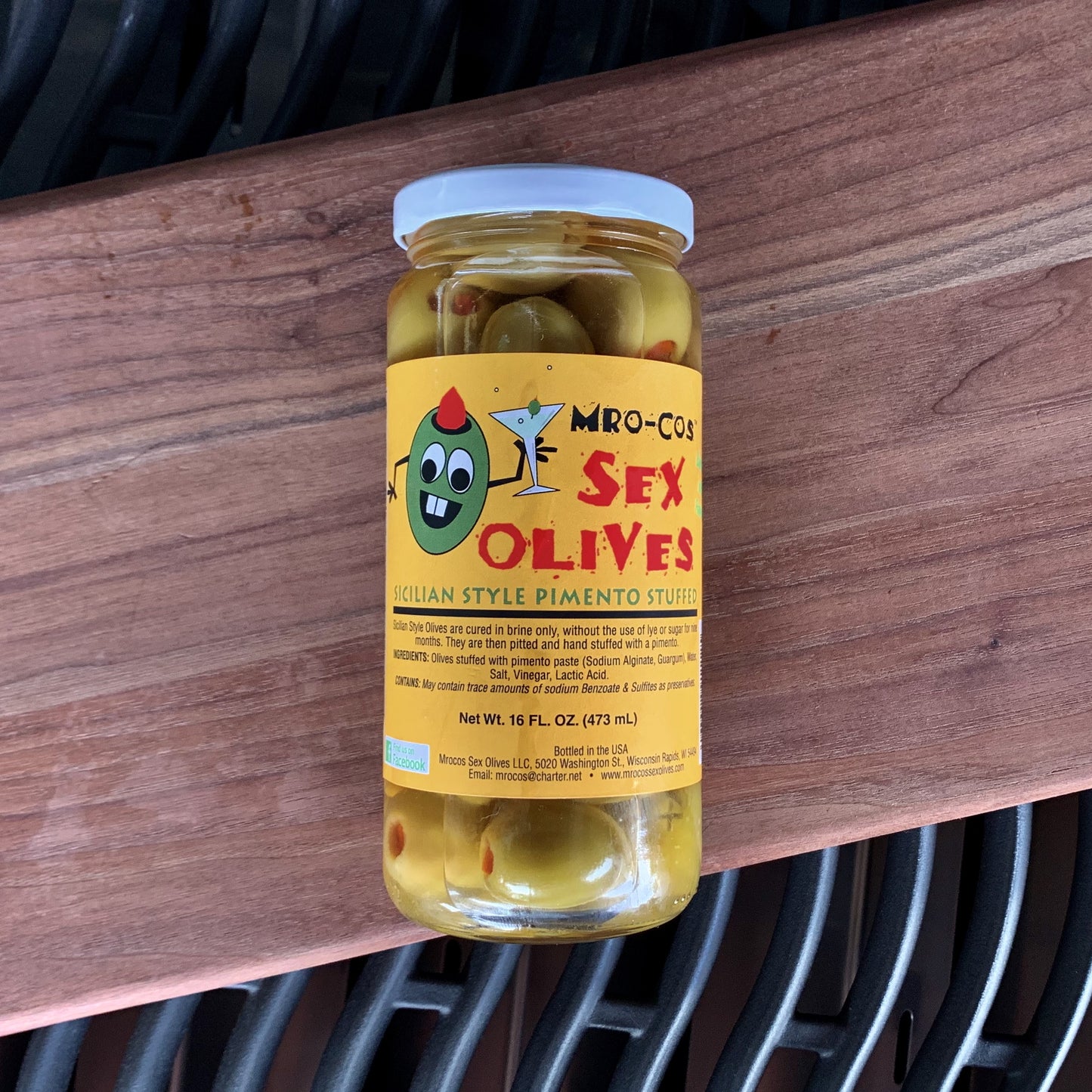 Mro-Cos Sex Olives - Pimento Stuffed image