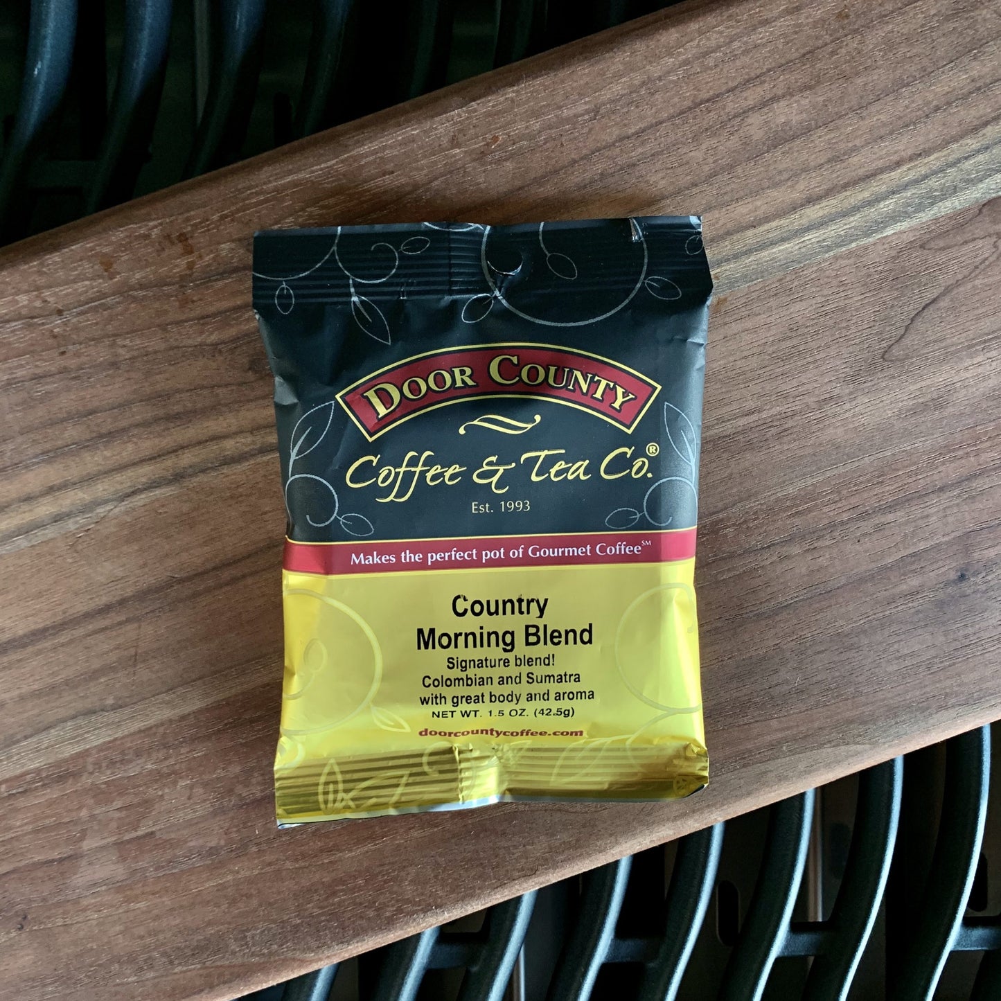 Door County Coffee Grounds - Country Morning Blend, 1.5 ounces image